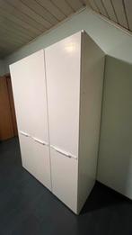 Kleerkast wit - 190 x 130 x 58 cm, Huis en Inrichting, Ophalen, Gebruikt