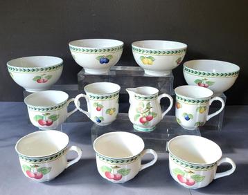 ️✔️Villeroy & Boch FRANSE TUIN Fleurence ️️️”️""🍋☕️🍋" beschikbaar voor biedingen