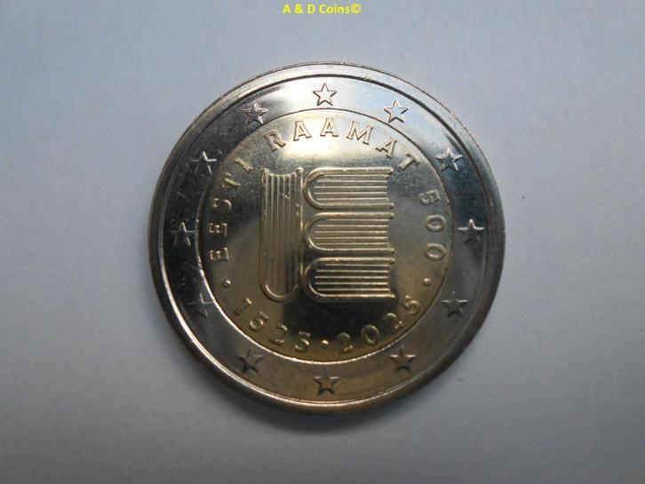 Estland 2 Euro cc 2025, Timbres & Monnaies, Monnaies | Europe | Monnaies euro, Monnaie en vrac, 2 euros, Estonie, Enlèvement ou Envoi