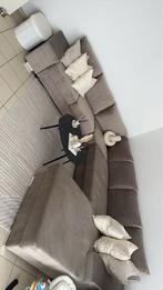 Hoek zetel te koop zo goed als nieuw, Huis en Inrichting, Ophalen, Zo goed als nieuw, Stof