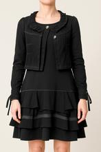 Robe noire Cop Copine et veste assortie, Enlèvement ou Envoi, Taille 36 (S), Comme neuf, Longueur genou