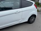 FORD FIESTA 1.6 TDCi 07/10 232000KM EURO5 AIRCO, Euro 5, Wit, Bedrijf, Grijs