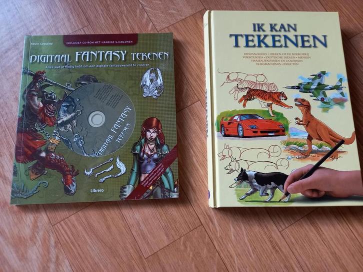 2 NIEUWE TEKENBOEKEN, Hobby & Loisirs créatifs, Dessin, Neuf, Livre ou Guide, Enlèvement ou Envoi