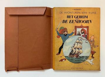 Kuifje - Het geheim van de Eenhoorn 1e druk 1946 - Hergé beschikbaar voor biedingen