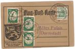 filatelie zeppelin, Postzegels en Munten, Ophalen of Verzenden, Briefkaart
