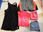 Lot de 5 vêtements de gym taille M - 38, Enlèvement, Porté, Taille 38/40 (M)