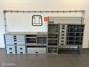 Aluca set bedrijfswageninrichting complete inrichting beschikbaar voor biedingen