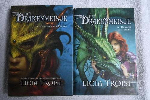 Het drakenmeisje - deel 1 + 2, Boeken, Kinderboeken | Jeugd | 13 jaar en ouder, Nieuw, Fictie, Ophalen