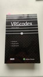 VRG Codex 2022-2023, Ophalen of Verzenden, Zo goed als nieuw