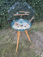Omlet Geo vogelkooi met asseccoires en nachthoes, Dieren en Toebehoren, Ophalen, Gebruikt, Vogelkooi