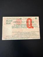 Ticket belgie vs portugal 1954, Verzenden, Zo goed als nieuw