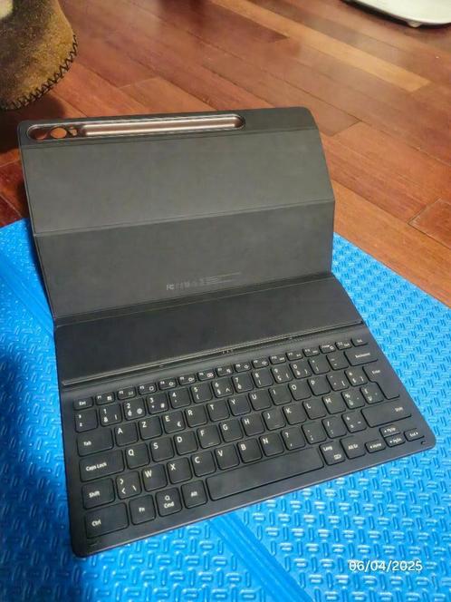 Tab S10+; S9+; S9 FE+ Book Cover Keyboard Slim AZERTY, Computers en Software, Toetsenborden, Zo goed als nieuw, Azerty, Ergonomisch
