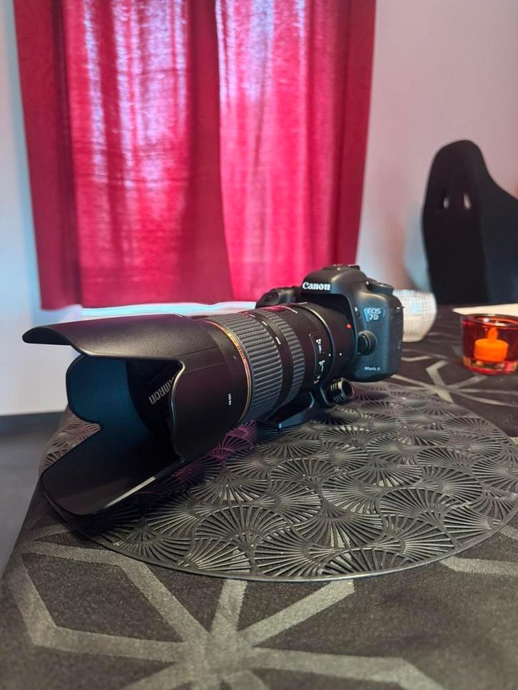 Canon EOS 7D Mark II + Tamron 70-200mm f2.8, Audio, Tv en Foto, Videocamera's Digitaal, Zo goed als nieuw, Camera, Canon, Ophalen of Verzenden