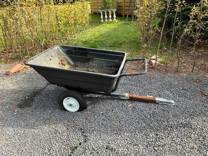 Aanhangwagen voor zitmaaier, Auto diversen, Aanhangers en Bagagewagens, Gebruikt