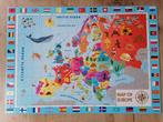 Puzzle carte d'Europe 200 pièces, Ophalen of Verzenden, Meer dan 50 stukjes, Gebruikt, 6 jaar of ouder
