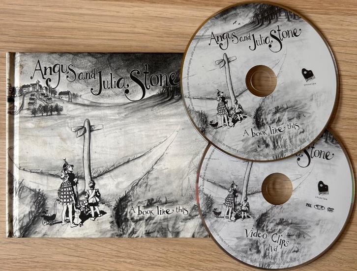 ANGUS & JULIA STONE - A book like this ( CD & DVD ), Cd's en Dvd's, Cd's | Rock, Zo goed als nieuw, Singer-songwriter, Verzenden