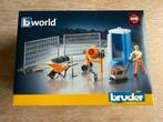Bruder bouwplaats set, Ophalen of Verzenden, Zo goed als nieuw