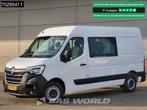 Renault Master 135PK Dubbel Cabine L2H2 LED Airco Cruise Par, Auto's, 135 pk, Stof, Gebruikt, Euro 6
