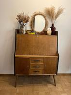 Vintage secretaire kast, Ophalen, Zo goed als nieuw, Vintage, retro, eclectisch