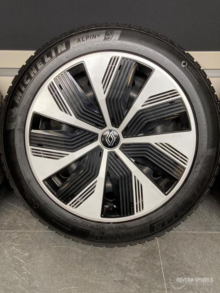 18” originele Renault Megane E-tech velgen + winterbanden, Auto-onderdelen, Banden en Velgen, Banden en Velgen, Winterbanden, 18 inch