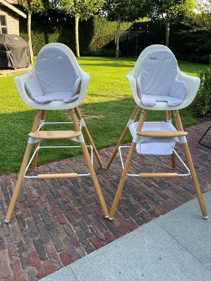 Kinderstoel, Enfants & Bébés, Chaises pour enfants, Utilisé, Chaise évolutive, Plateau amovible, Ceinture(s), Enlèvement