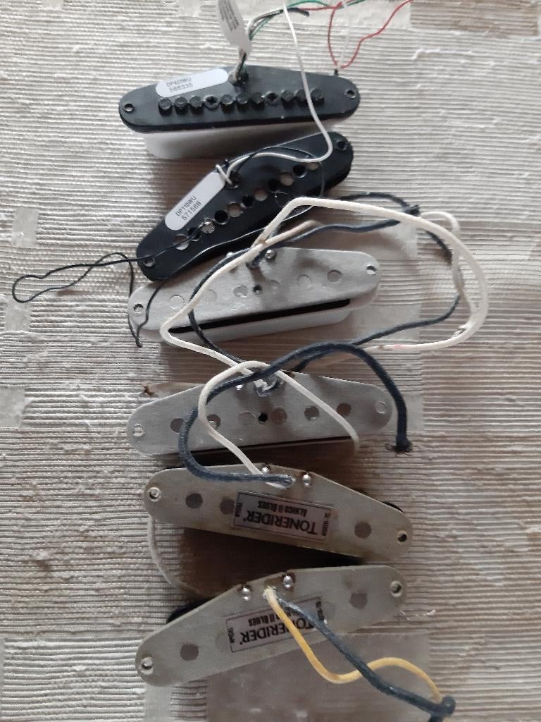 Stratocaster pickups, Musique & Instruments, Instruments | Pièces, Enlèvement ou Envoi, Comme neuf, Guitare électrique