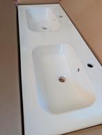 Dubbel wasbassin keramiek, Doe-het-zelf en Bouw, Sanitair, Ophalen, Nieuw, Steen, Wastafel