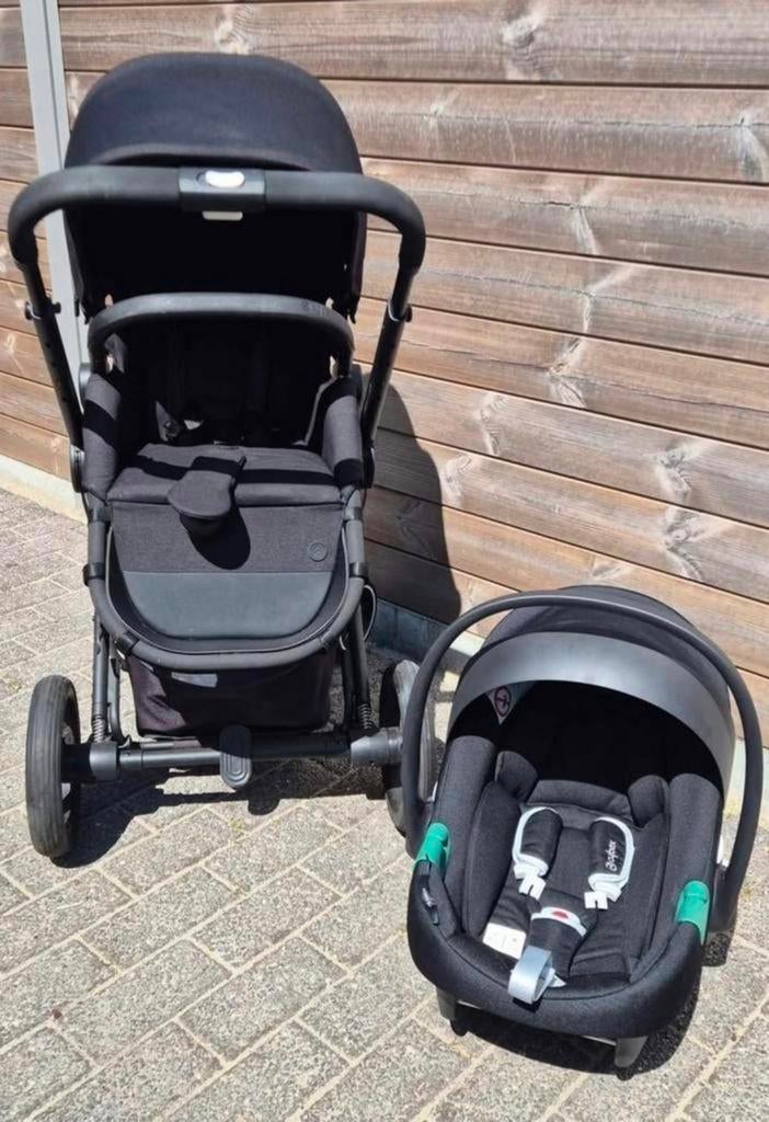 Buggypakket Balios S 2in1 +Aton B2 gr0+ (Cybex), Zo goed als nieuw, Verstelbare duwstang, Ophalen, Kinderwagen