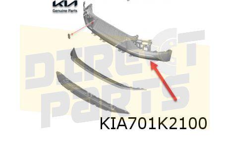 Kia EV6 (9/21-) achterbumper (bij PDC) (te spuiten) Originee, Kia, -, Verzenden, -