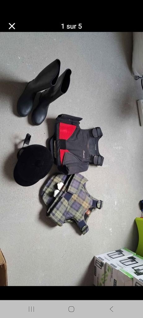 Matériel equitation enfant, Enlèvement, Équitation