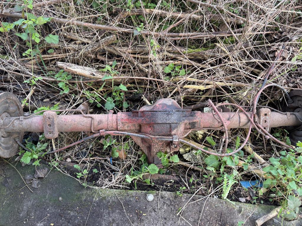 Achteras 9.25 Dodge ram 1995, Auto-onderdelen, Ophalen, Gebruikt, Amerikaanse onderdelen