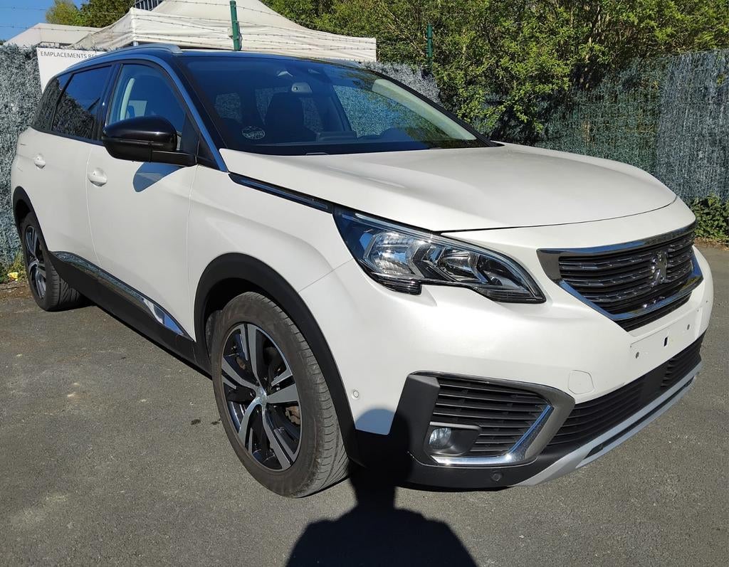 PEUGEOT 5008 1.5HDI 2019 7PLACES CUIR GPS AIRCO PRIX 11900€, Cuir, Achat, Euro 6, Entreprise
