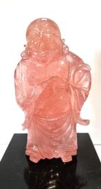 Statue de Bouddha en quartz rose, Antiquités & Art, Enlèvement ou Envoi