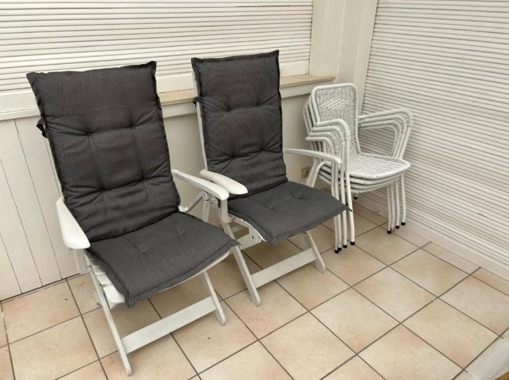 chaises de jardin, Enlèvement