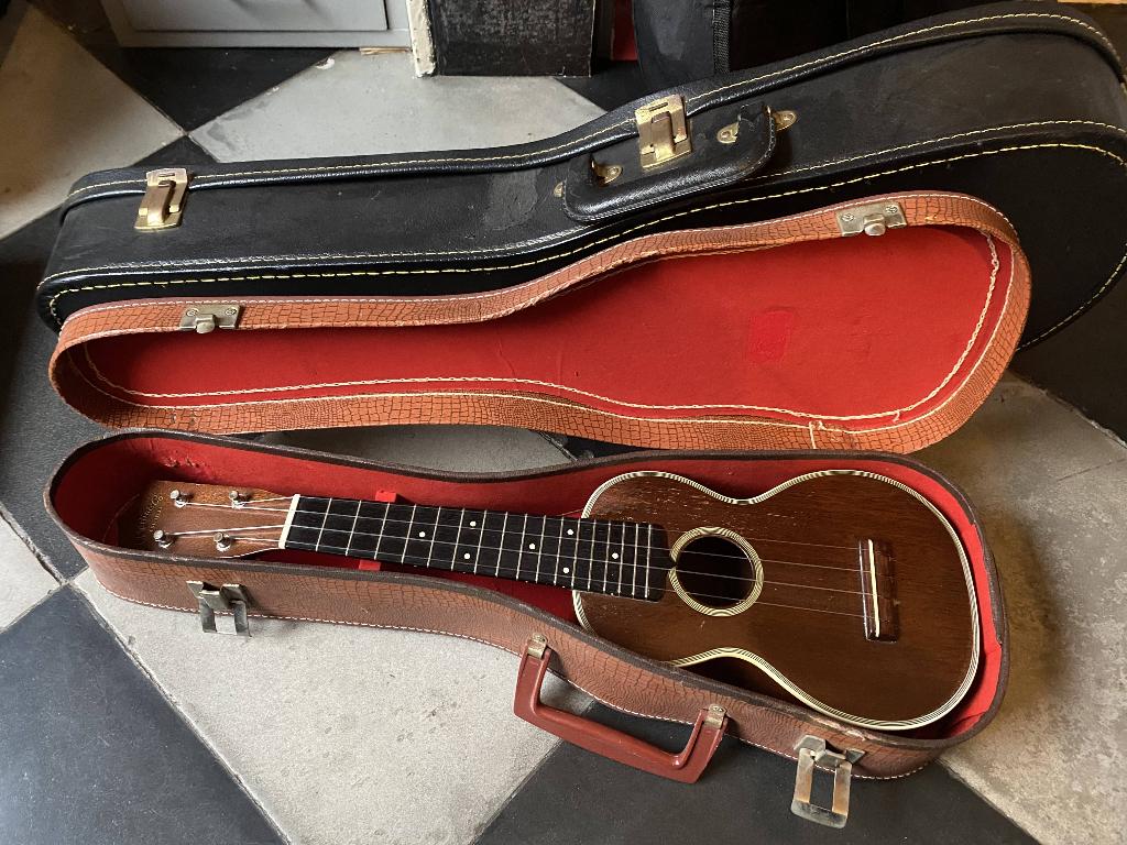 1950s Martin Style 3 ukulele, Ophalen of Verzenden, Gebruikt, Ukelele