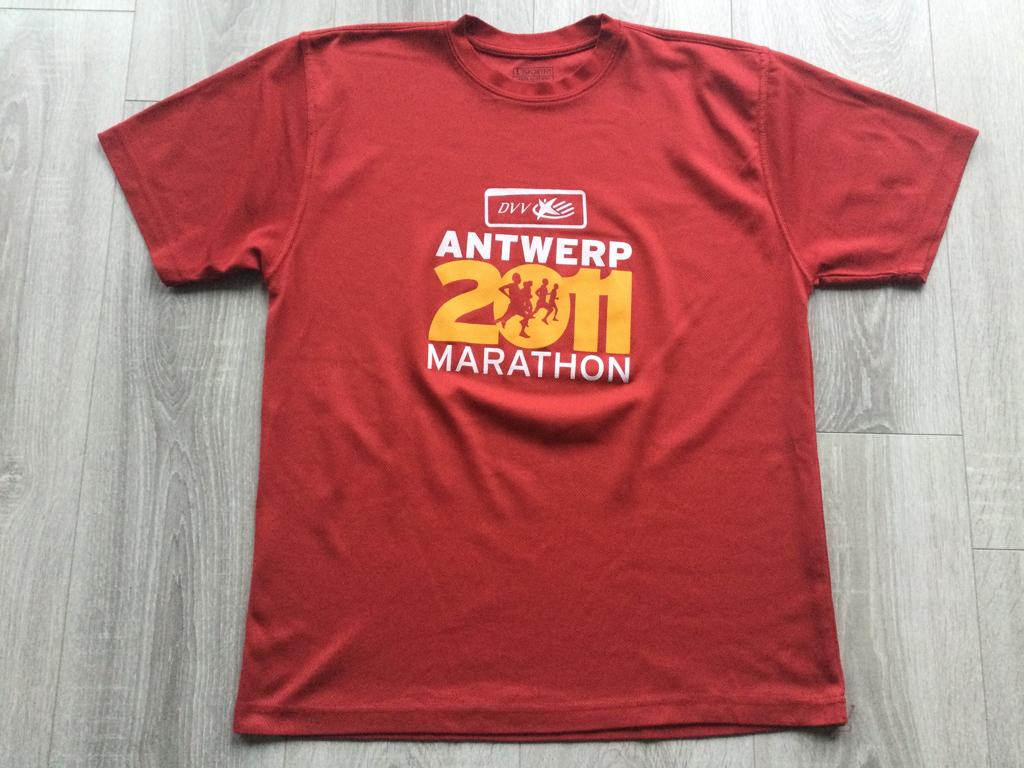 Marathon finisher shirt, Sports & Fitness, Course, Jogging & Athlétisme, Autres marques, Course à pied, Enlèvement ou Envoi, Utilisé