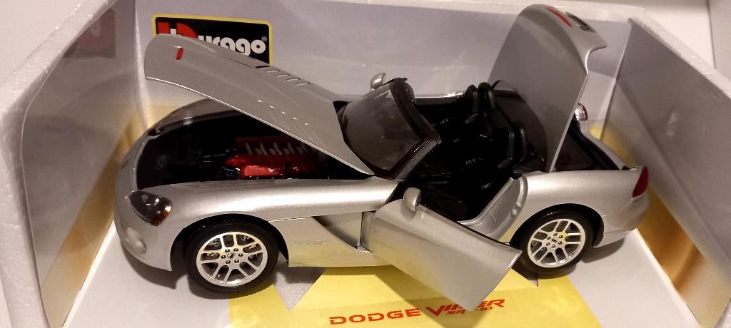 1/18 Dodge Viper SRT/10 2003 Burago Gold Collezione, Enlèvement ou Envoi, Comme neuf, Voiture, Burago
