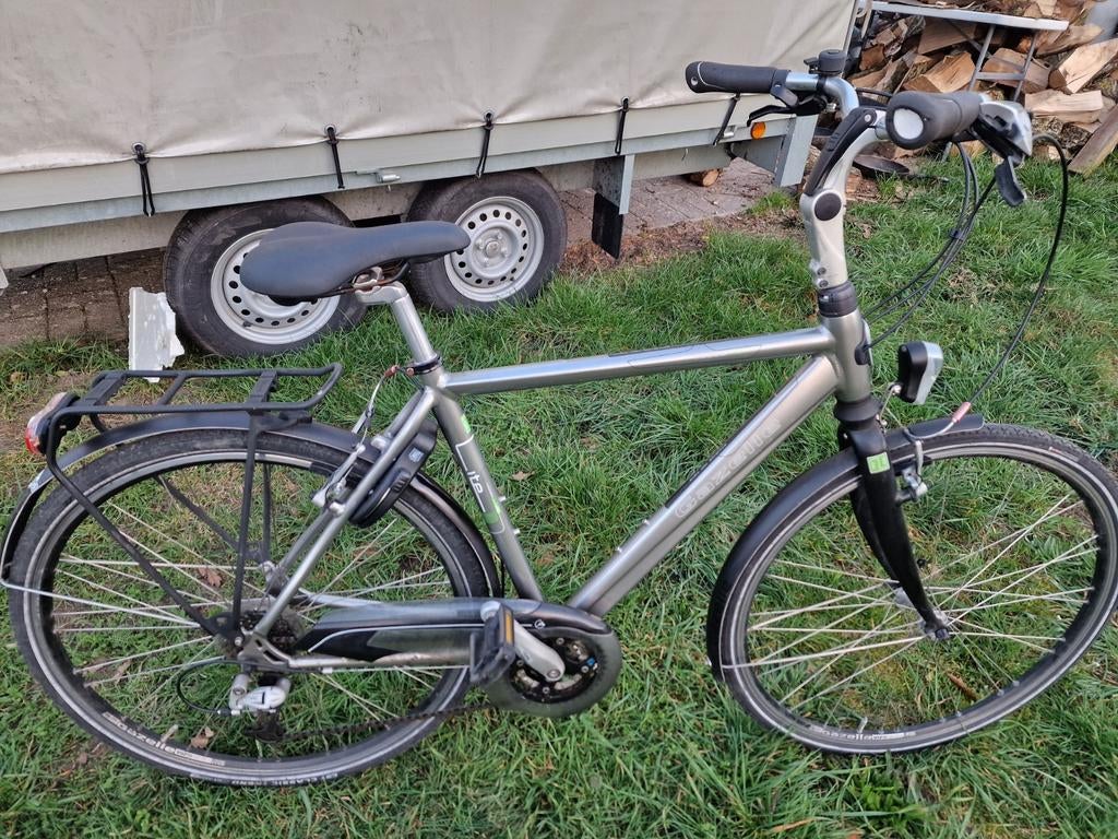 Herenfiets gazelle medeo lite 28" 53 cm, Fietsen en Brommers, Ophalen, Gebruikt, Versnellingen, Gazelle