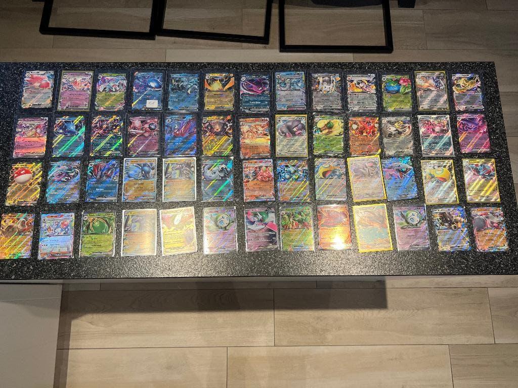 10000+ Pokemon BULK + Holo's + Reverses + Ex's, Ophalen of Verzenden, Zo goed als nieuw, Meerdere kaarten, Foil
