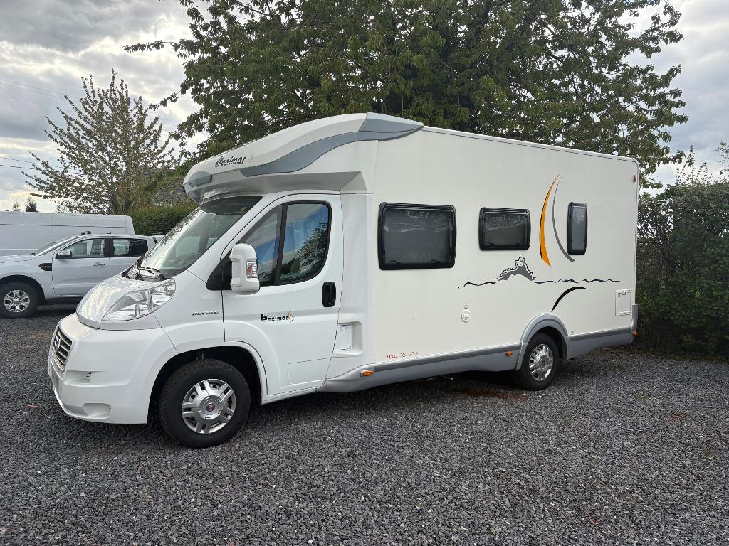 Benimar Mileo 235 – 43 134 km – état impeccable, Caravanes & Camping, Jusqu'à 4, Fiat, Douche, Particulier