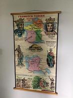 Oude schoolplaat Frankisch Tijdvak, Antiek en Kunst, Ophalen, Geschiedenis