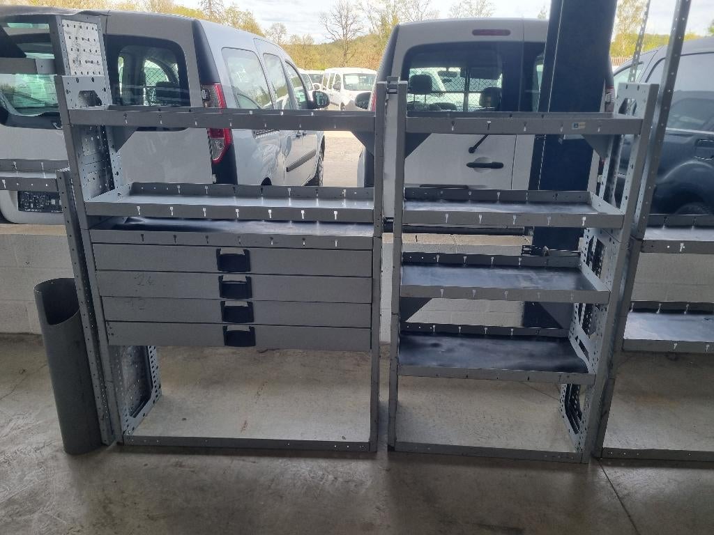 Étagère armoire rangement utilitaire boxer jumper ducato, Enlèvement, Comme neuf, Métal, Avec tiroir(s)