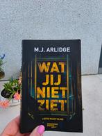 M.J. Arlidge - Wat jij niet ziet, Boeken, Ophalen of Verzenden, M.J. Arlidge