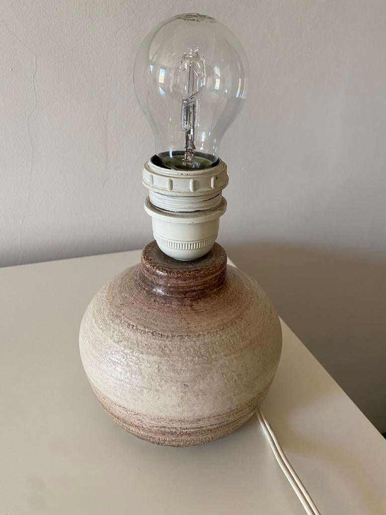 Pied de lampe vintage céramique, Maison & Meubles, Enlèvement ou Envoi, Comme neuf