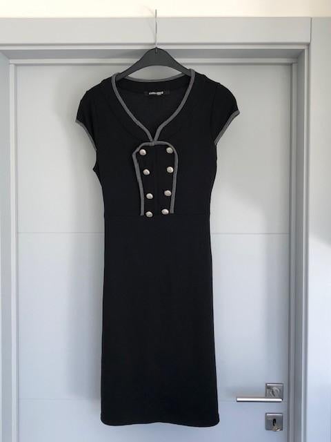 Zwarte jurk / SMALL, Zwart, Ophalen of Verzenden, Zo goed als nieuw, Maat 36 (S)