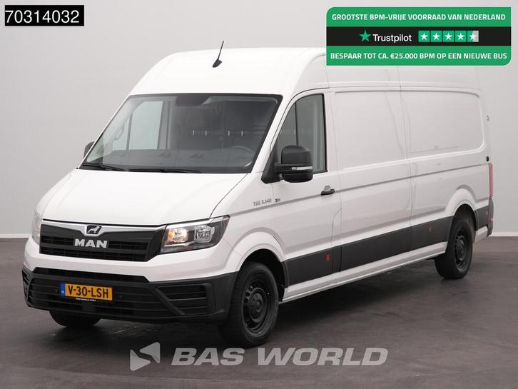 MAN TGE 3.140 Automaat L4H3 Airco Camera Parkeersensoren v+a, Autos, Camionnettes & Utilitaires, Entreprise, Achat, Caméra de recul