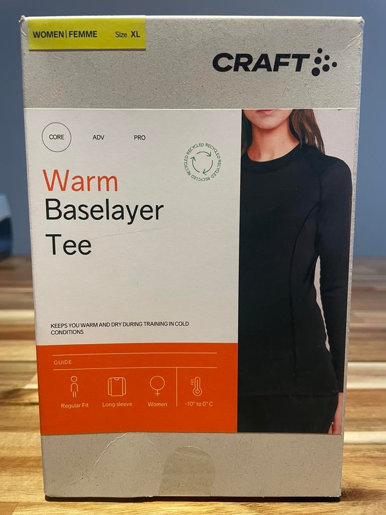 Sous vêtement t-shirt thermique CRAFT, Neuf, Taille 46/48 (XL) ou plus grande, Enlèvement ou Envoi, Manches longues