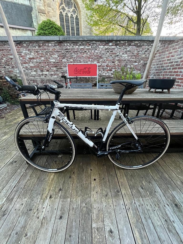 Racefiets Focus recht stuur - Fitness bike - Hybride fiets, 28 inch, Velgrem, Aluminium, Zo goed als nieuw