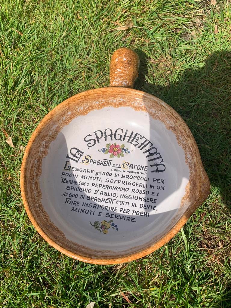 Lacre Orvieto keramieken Spaghettata‑pan, Ophalen of Verzenden