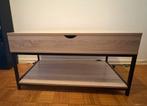 Table basse bois / fer, Huis en Inrichting, Tafels | Sidetables, Ophalen, Nieuw, Rechthoekig, 50 tot 100 cm